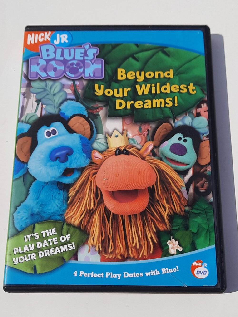 Blue’s Room Beyond Your Wildest Dreams DVD 2005 Nick Jr Kids Tested Works